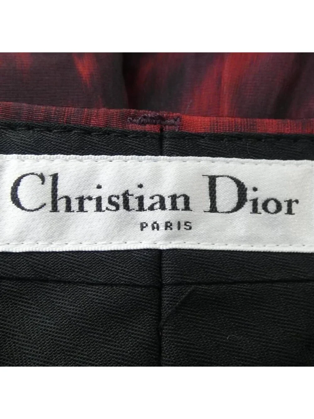 Dior Pants Red
